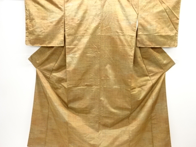 JAPANESE KIMONO / ANTIQUE KIMONO / SILK / TSUMUGI